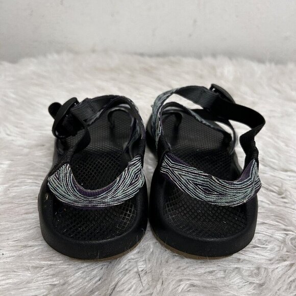 Chaco Women’s Sandals ZX2 Yampa Pixel Weave Slingback Toe-Loop J103426 Sz 6 Blue - Picture 5 of 12